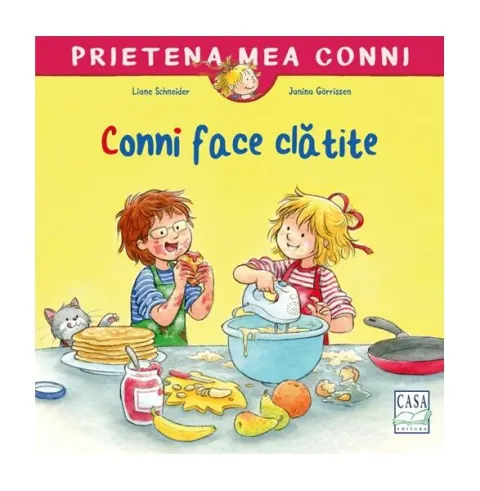 Coperta cărții Conni face clătite
