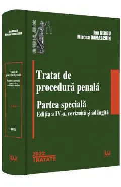 Coperta cărții Tratat de procedura penala. Partea speciala - Ion Neagu Mircea Damaschin