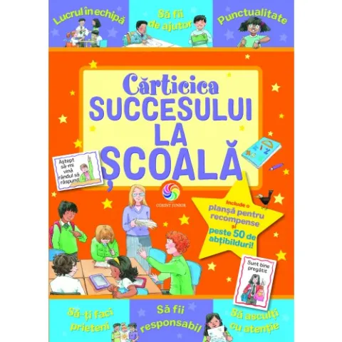 Coperta cărții Cărticica succesului la școală