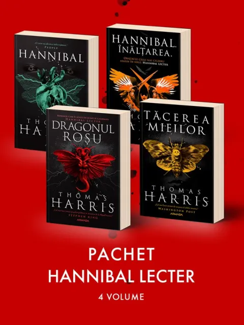 Coperta cărții Pachet Hannibal Lecter 4 vol.