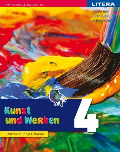 Coperta cărții Arte vizuale si abilitati practice. Manual in limba germana. Clasa a IV-a