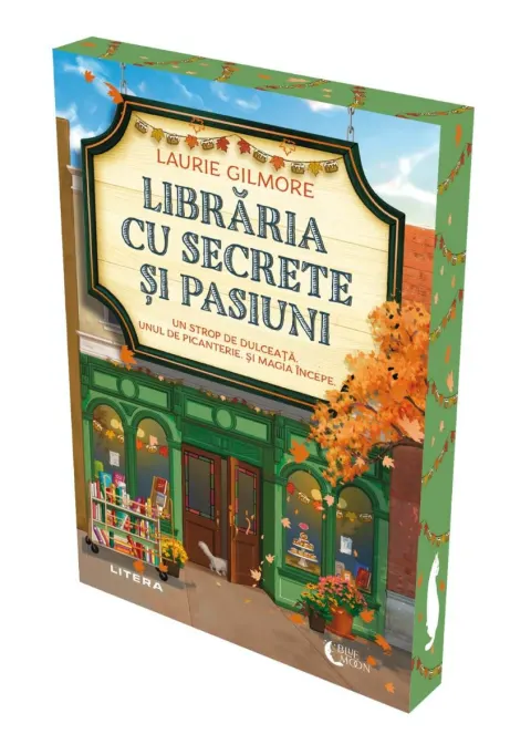 Coperta cărții Libraria cu secrete si pasiuni