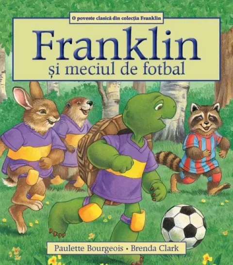 Coperta cărții Franklin și meciul de fotbal