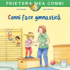 Coperta cărții Conni face gimnastică