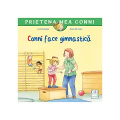 Coperta cărții Conni face gimnastică