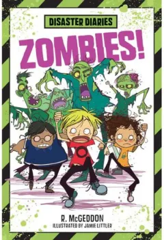 Coperta cărții Disaster Diaries: Zombies!