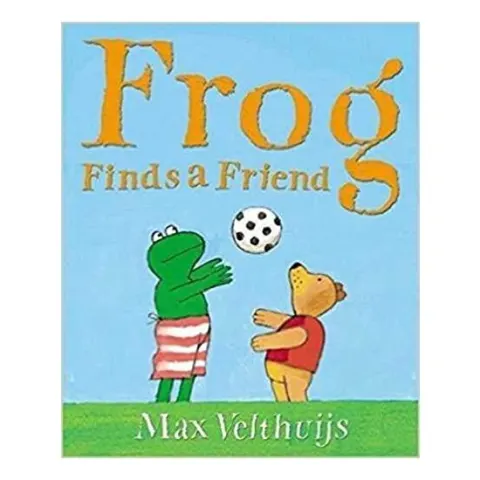 Coperta cărții Frog Finds a Friend