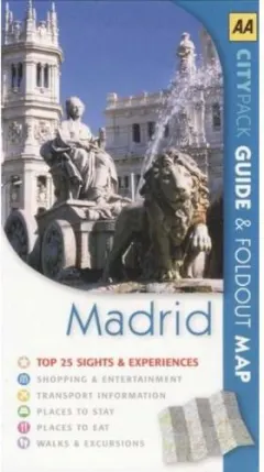 Coperta cărții AA City Pack: Madrid