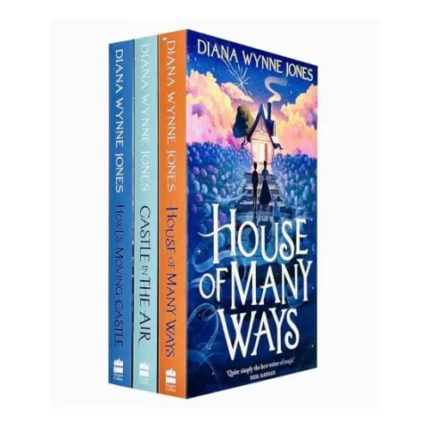 Coperta cărții Land of Ingary Trilogy Howl's Moving Castle Complete Series 3 Books Collection Set, Diana Wynne Jones