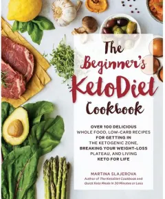 Coperta cărții The Beginner's KetoDiet Cookbook, Martina Slajerova