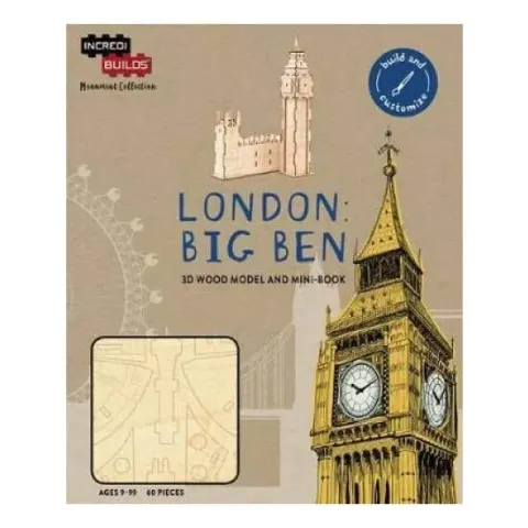 Coperta cărții IncrediBuilds Monuments Collection Big Ben