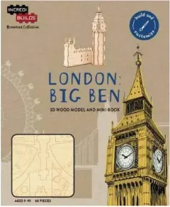 Coperta cărții IncrediBuilds Monuments Collection Big Ben