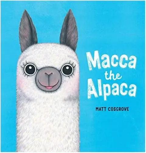 Coperta cărții Macca the Alpaca