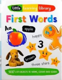 Coperta cărții Little Learning Library: First Words, Little Learners