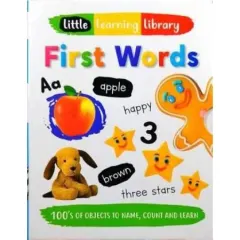 Coperta cărții Little Learning Library: First Words, Little Learners