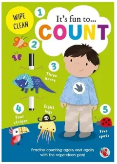 Coperta cărții Buy Wipe & Clean : Its Fun To Count book