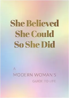 Coperta cărții She Believed She Could So She Did, Sam Lacey