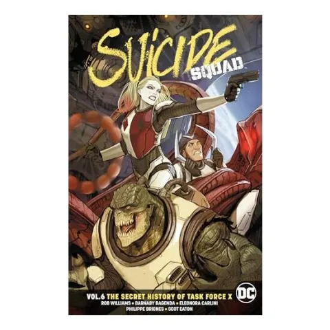 Coperta cărții Suicide Squad Vol. 6, Rob Williams