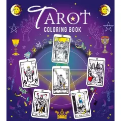 Coperta cărții Tarot Coloring Book, Page Publications