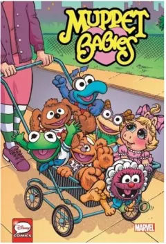 Coperta cărții Muppet Babies Omnibus, Stan Kay, Laura Hitchcock, Bill Prady, Angelo Decesare