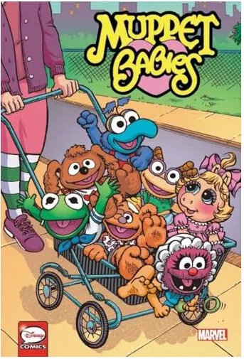 Coperta cărții Muppet Babies Omnibus, Stan Kay, Laura Hitchcock, Bill Prady, Angelo Decesare
