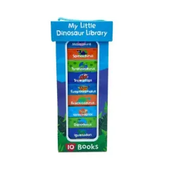 Coperta cărții My Little Dinosaur Library - Kids Books Boxed Collection