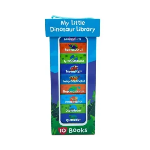 Coperta cărții My Little Dinosaur Library - Kids Books Boxed Collection