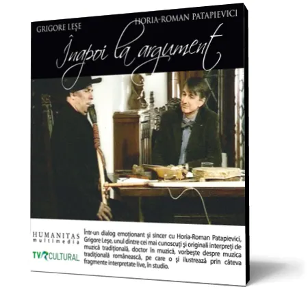 Coperta cărții Înapoi la argument cu Grigore Leșe (mp3)