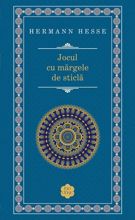 Coperta cărții Jocul cu mărgele de sticlă