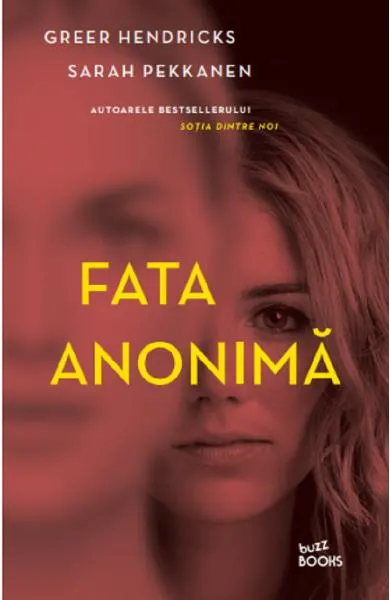 Coperta cărții Fata anonima