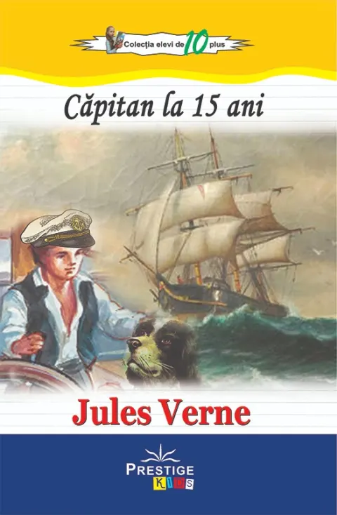 Coperta cărții Capitan la 15 ani