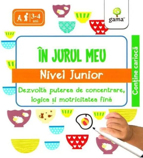Coperta cărții IQ Focus. In jurul meu • nivel Junior