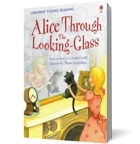 Coperta cărții Alice Through Looking Glass YR