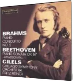 Coperta cărții Emil Gilels plays Brahms & Beethoven