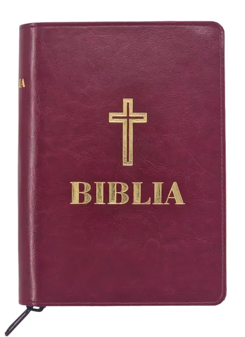 Coperta cărții Biblia (cu fermoar)