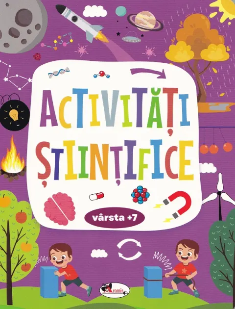 Coperta cărții Activitati stiintifice 7 ani+