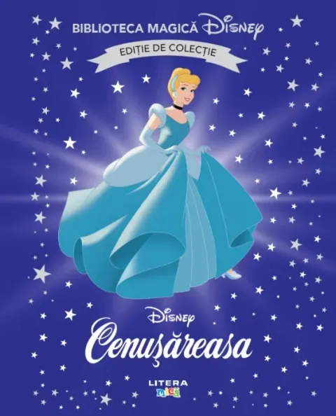 Coperta cărții Cenusareasa. Biblioteca magica Disney