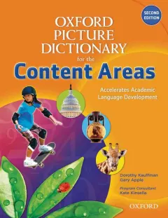 Coperta cărții The Oxford Picture Dictionary for the Content Areas, 2nd Edition Monolingual Dictionary