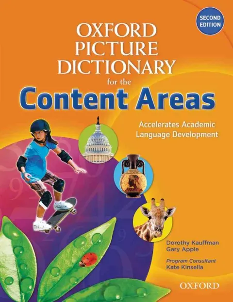Coperta cărții The Oxford Picture Dictionary for the Content Areas, 2nd Edition Monolingual Dictionary