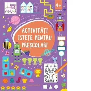 Coperta cărții Activitati istete pentru prescolari (4 ani +)