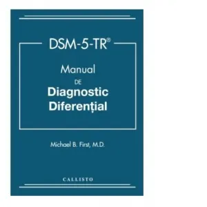 Coperta cărții DSM-5-TR. Manual de diagnostic diferential