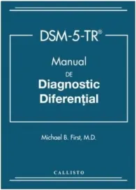 Coperta cărții DSM-5-TR. Manual de diagnostic diferential