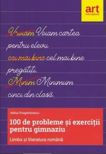 Coperta cărții 100 de probleme si exercitii de Limba Romana - pentru clasele V-VI
