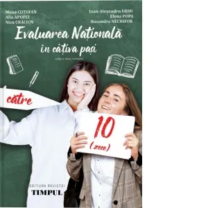 Coperta cărții Evaluarea Nationala in cativa pasi&… catre 10! (editia a II-a)