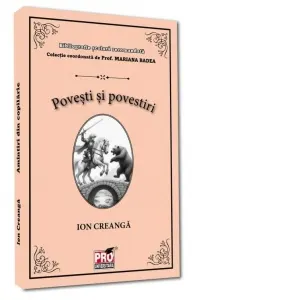 Coperta cărții Povesti si povestiri