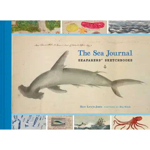 Coperta cărții The sea journal: seafarers' sketchbooks