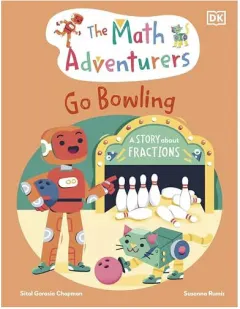 Coperta cărții The math adventurers go bowling