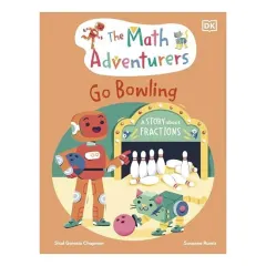 Coperta cărții The math adventurers go bowling
