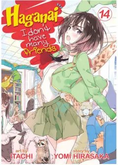 Coperta cărții Haganai: I don't have many friends. Volume 14