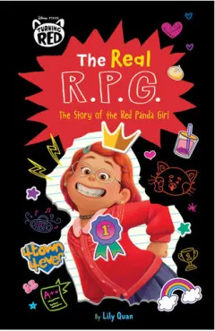 Coperta cărții The real R.P.G.: the story of the Red Panda Girl